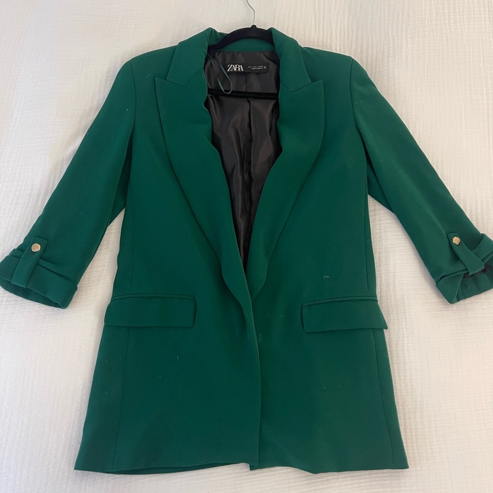 Zara Green Blazer